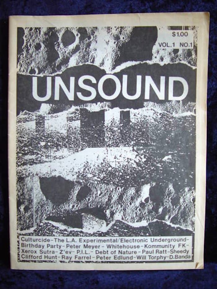 Unsound Volume 1 Number 1