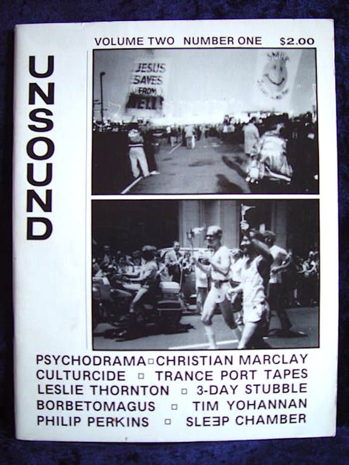 Unsound Volume 2 Number 1
