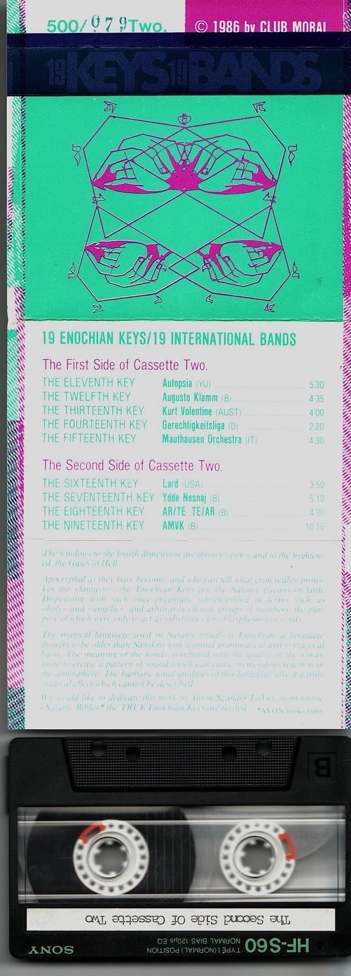 19 Keys 19 Bands 2x  Ltd, Num
