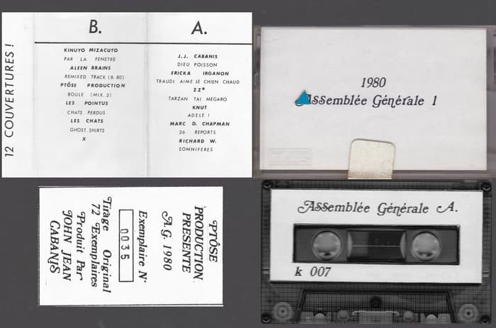 Assemblée Générale 1 (first ed. limited 72)