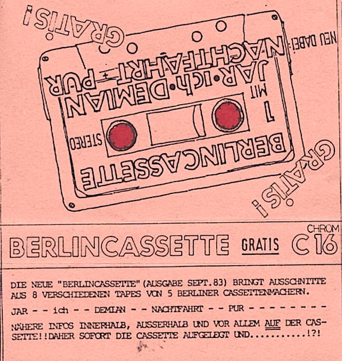 Berlincassette Gratis