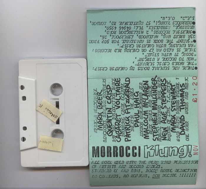 Morrocci Klung! November 1981