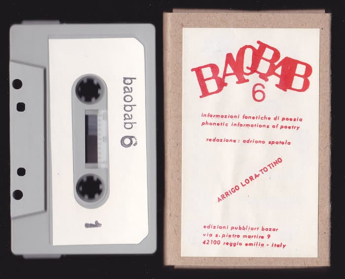 BAOBAB Nr. 06: arrigo lora-totino