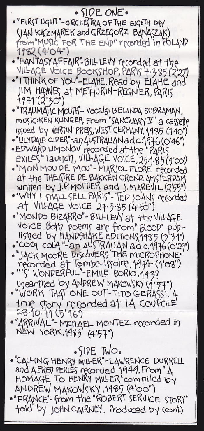 Cassette Gazette No.2