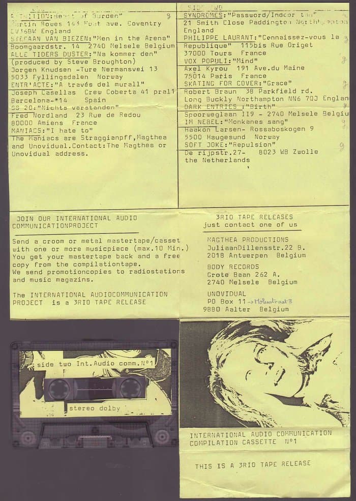 International Audio Communication Compilation Cassette N°1