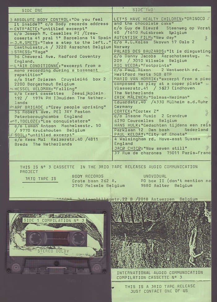 International Audio Communication Compilation Cassette N°2
