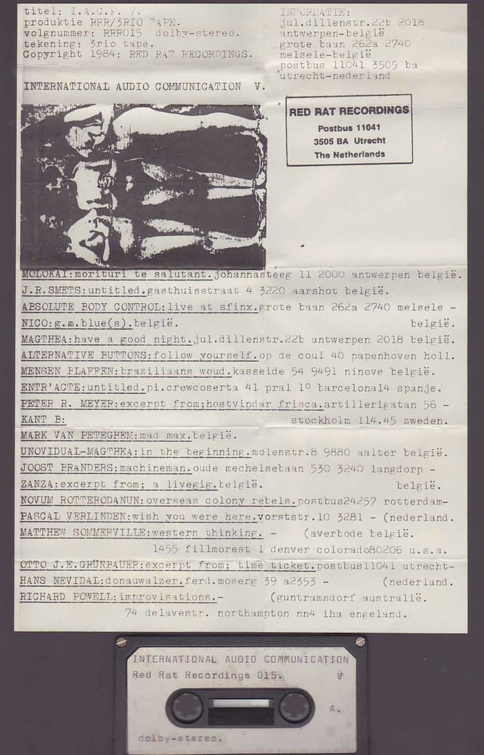 International Audio Communication Compilation Cassette N°5