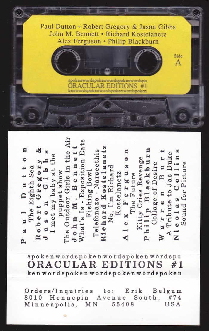 Oracular editions