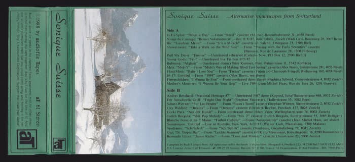 Sonique Suisse  (…Alternative Soundscapes From Switzerland)