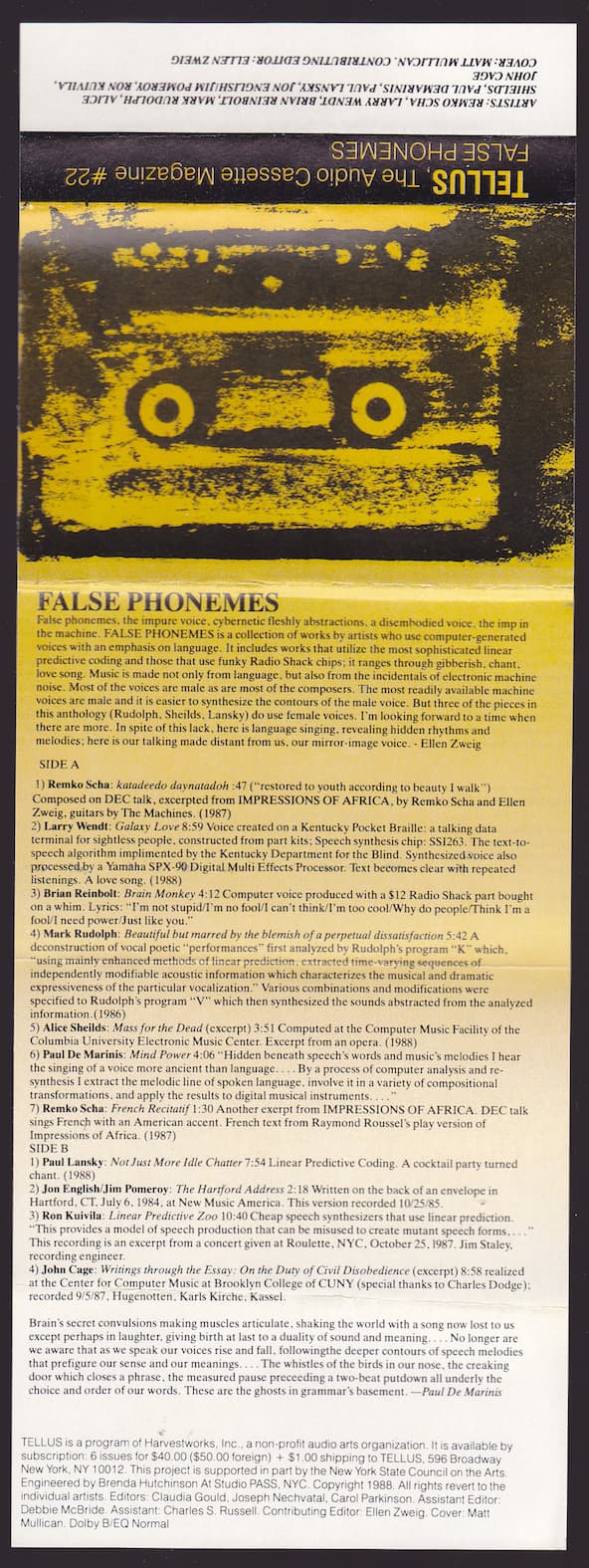 False Phonemes