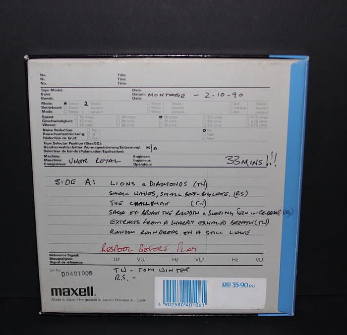 70 original early 80's Reels from the Vec Archive