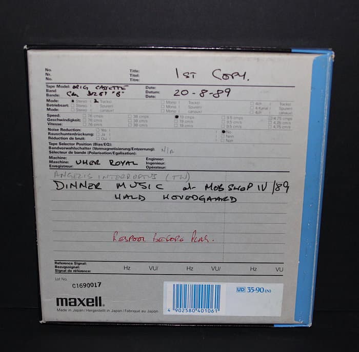 70 original early 80's Reels from the Vec Archive