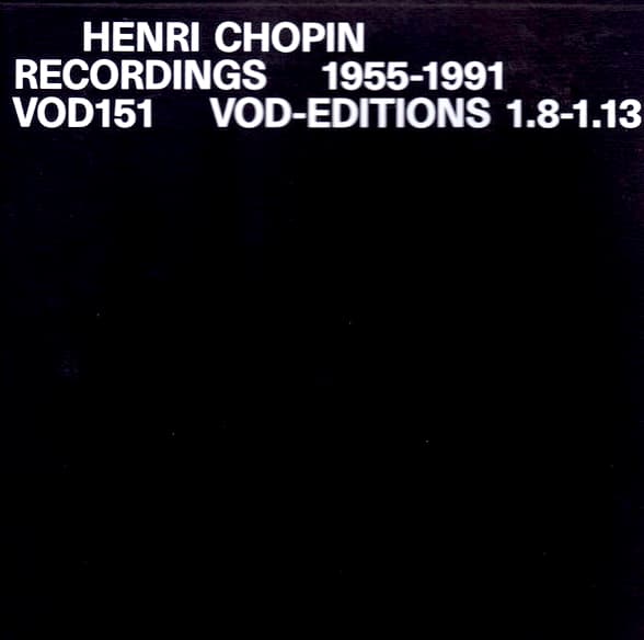 Recordings 1955-1991