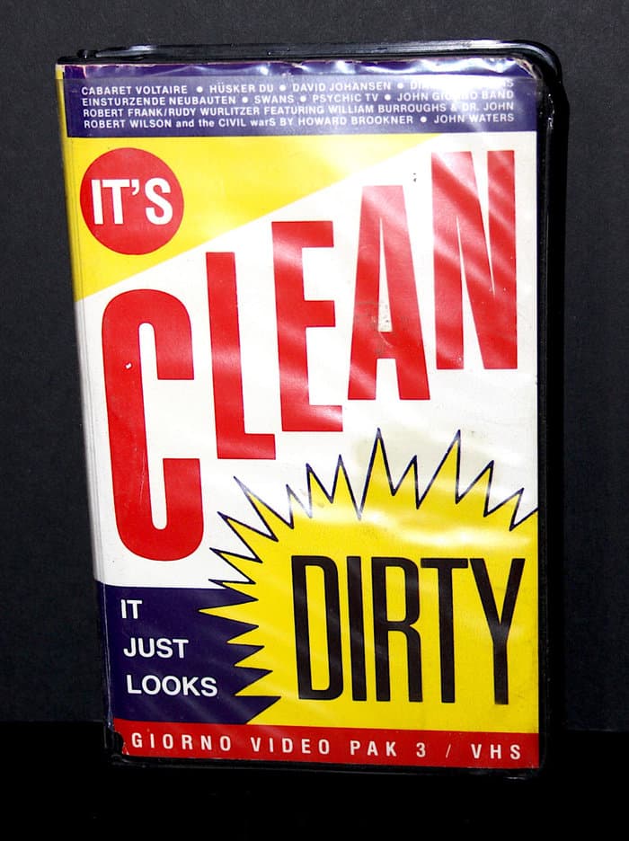 It's clean it just looks dirty