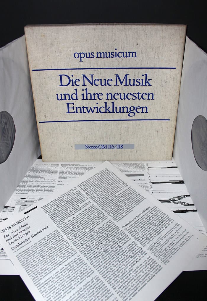 Die Neue Musik Und Ihre Neuesten Entwicklungen