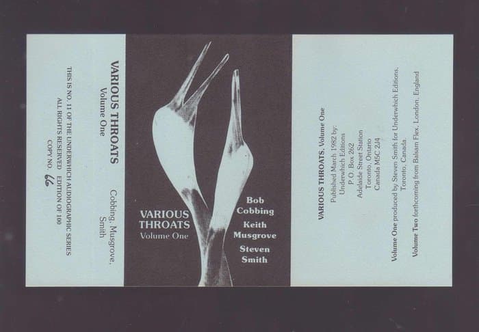 Various Throats Volume One