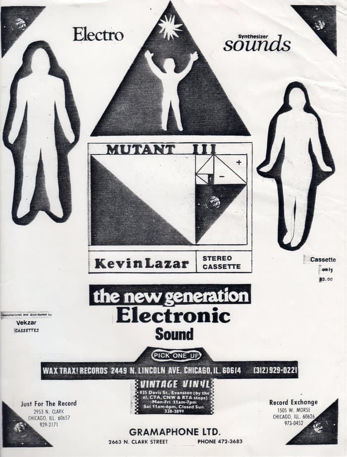 Kevin Lazar "Mutant 3" Promo-Sheet