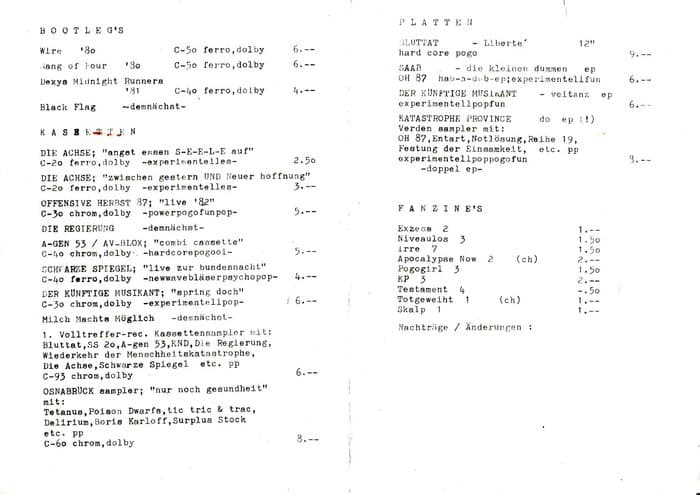 Volltreffer distrolist
