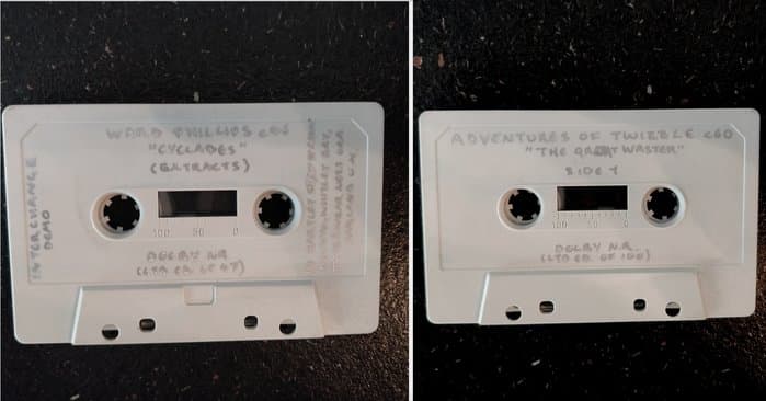 Promo to Cyclades Tape with B-Side Advenure of Twizzle