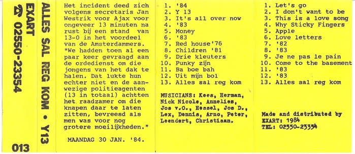 Alles Sal Reg Kom