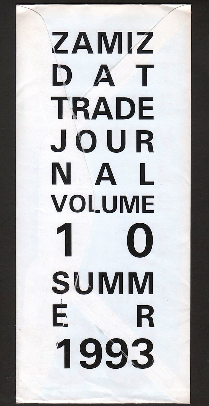 Zamizdat Trade Journal Issue 10