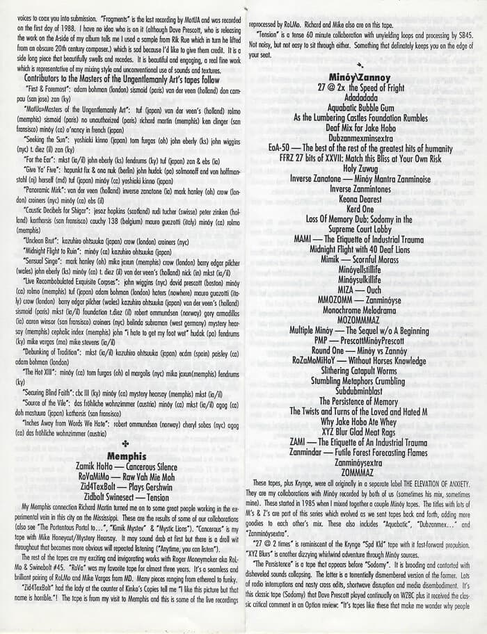 Explanation Catalog Summer 1990