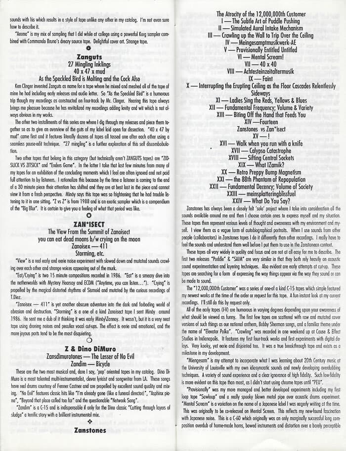 Explanation Catalog Summer 1990