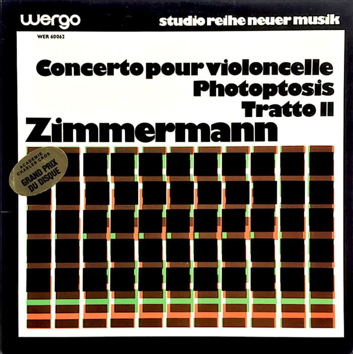 Concerto Pour Violoncelle / Photoptosis / Tratto II