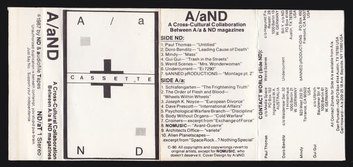 A/aND: A Cross-Cultural Collaboration Between A/a & ND Magazines