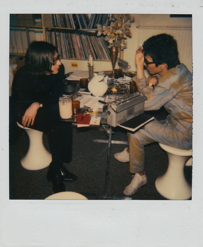 Yuzuru Agi (labelrunner of Vanity) with several artists like Genesis P-Orridge
