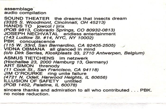 Assemblage 1990