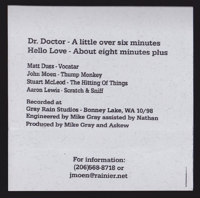 Dr. Doctor / Hello Love