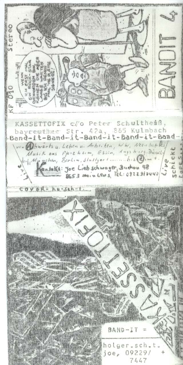 Band-It 04 Cassette Magazine