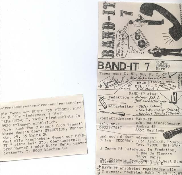 Band-It 07 Cassette Magazine