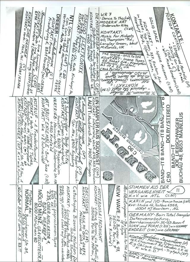 Band-It 08  Cassette Magazine