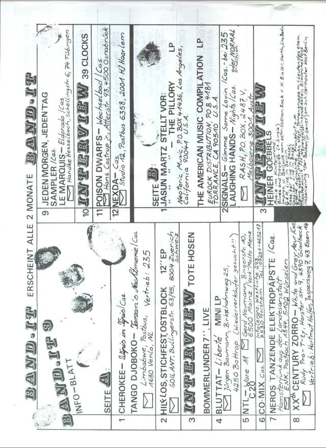 Band-It 09 Cassette Magazine