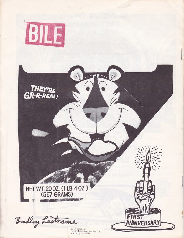 Bile No. First Anniversary - They're Gr-R-Real!
