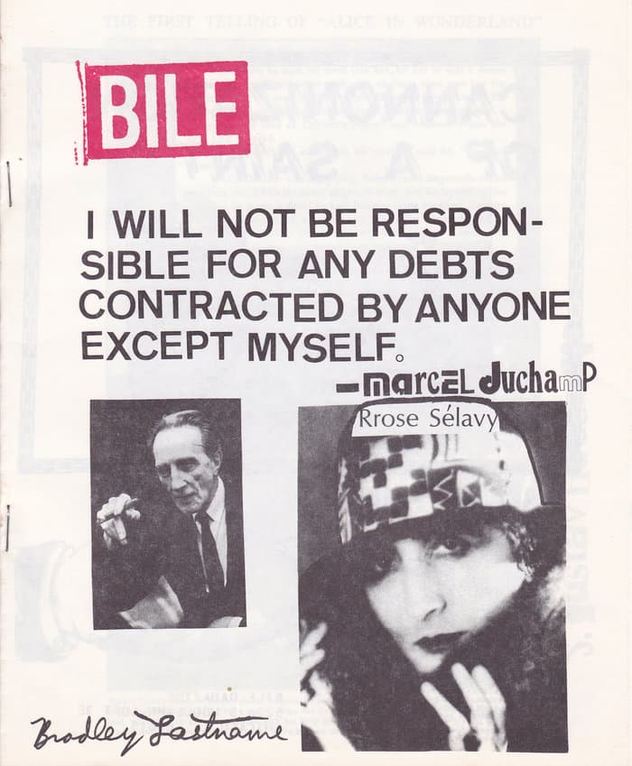 Bile No. I will not be responsible