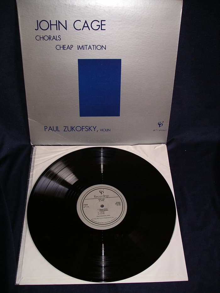 Chorals / Cheap Imitation (with Paul Zukofsky)