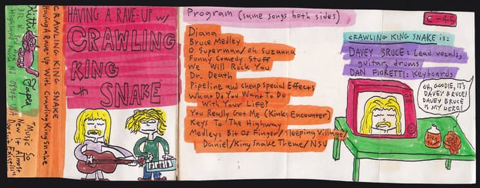 Having a Rave-Up with Crawling King Snake