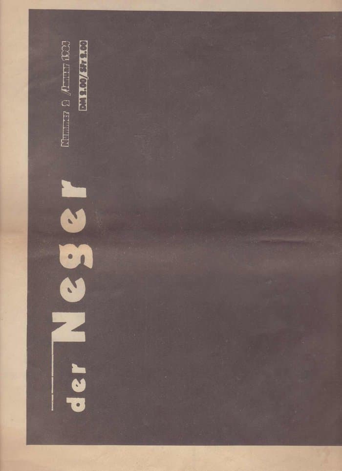 Der Neger Nr. 2 / 84