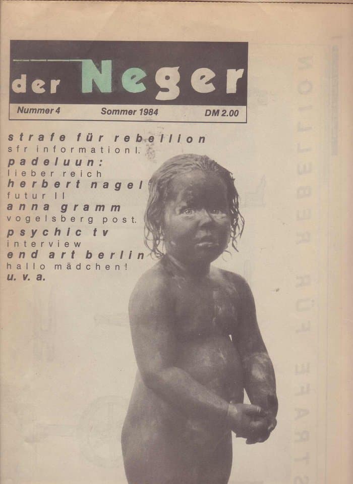 Der Neger Nr. 4 (Sommer 84)