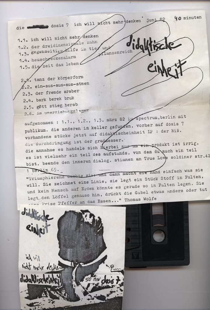 Dosis 7 Ich will nicht mehr denken