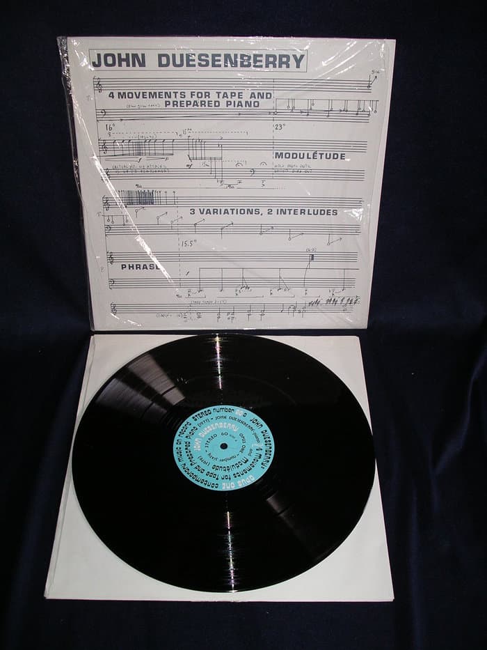 Movements For Tape And Prepared Piano; Moduletude; Phrase; 3 Variations, 2 Interludes