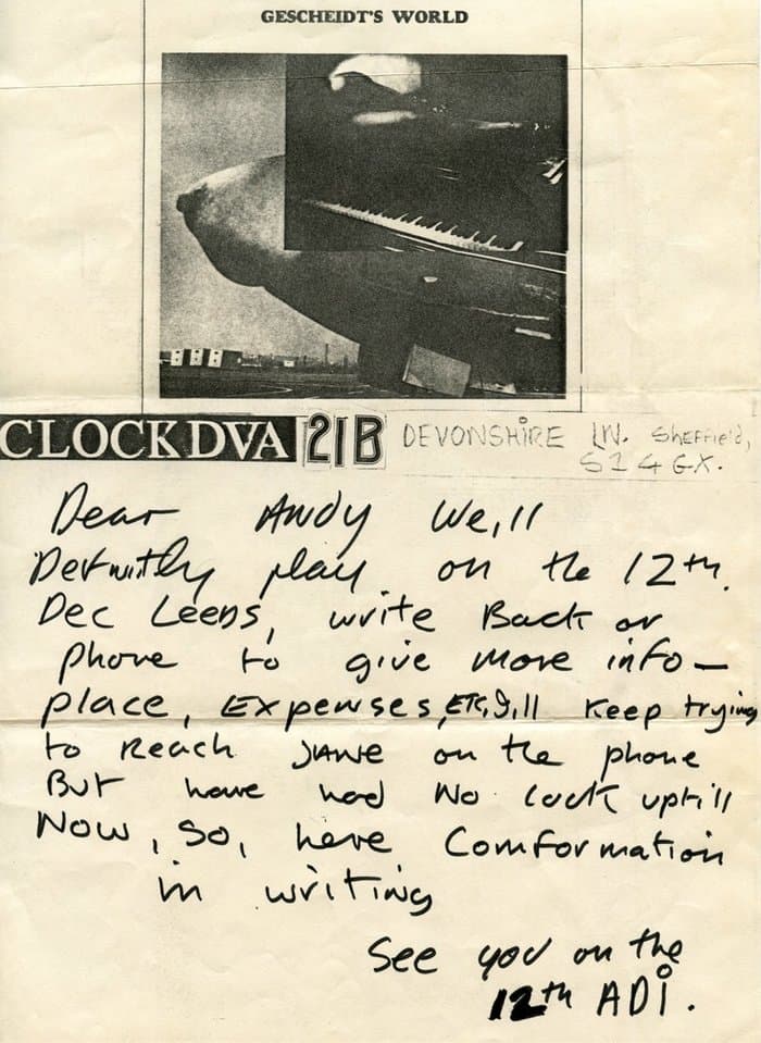 Letter to Andrew Rodgers