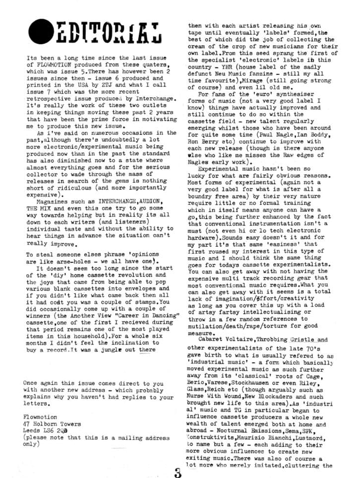 Flowmotion Issue 8 (previously unpublsihed)