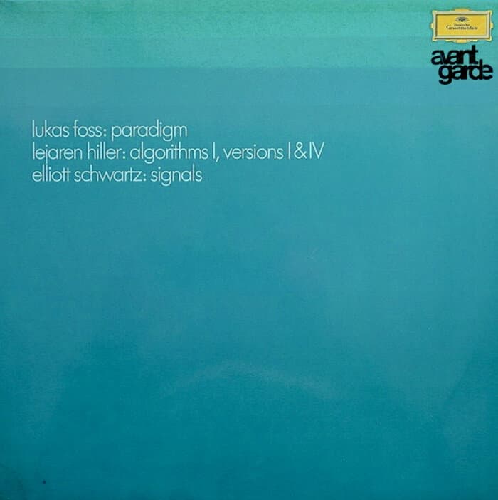 Paradigm / Algorithms I, Versions I & IV / Signals