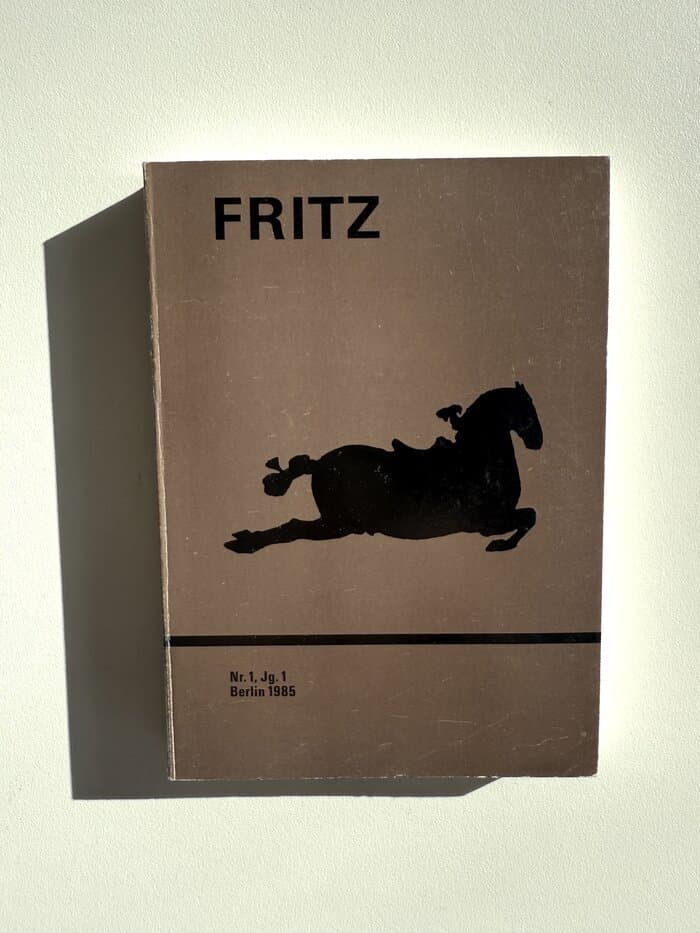 Fritz, No 1, Jg 1, Berlin 1985