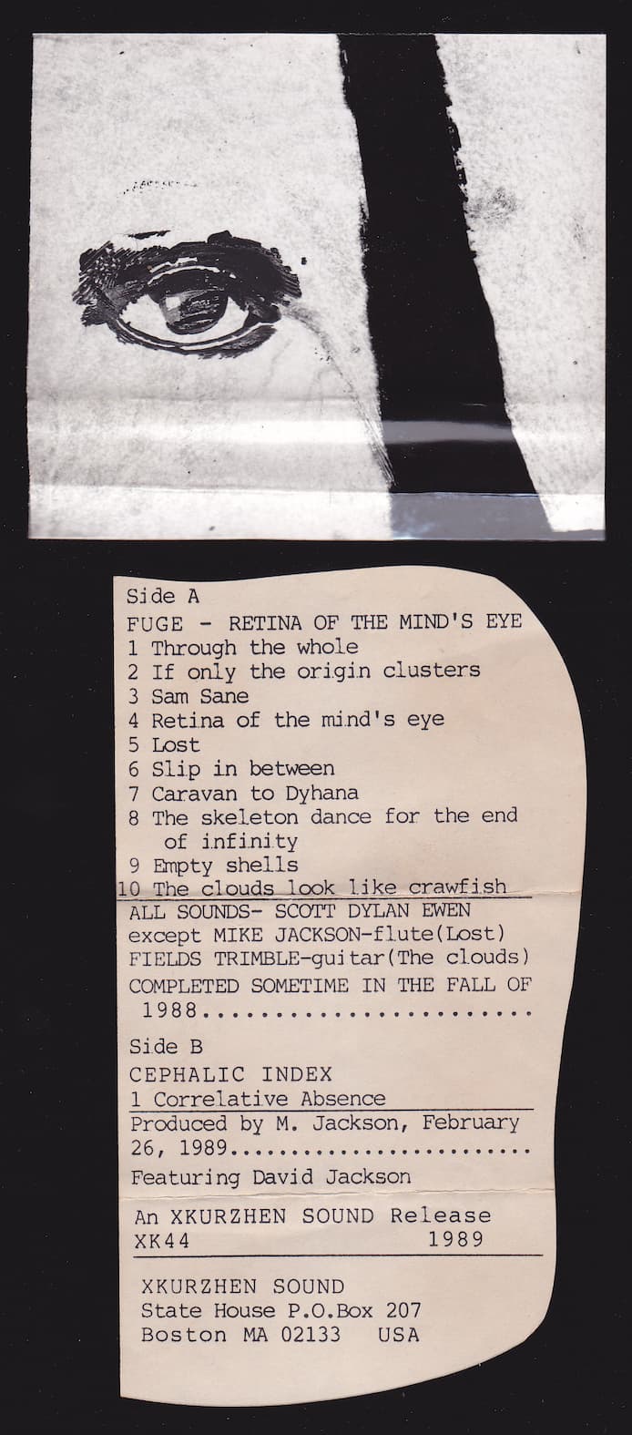 Retina Of The Minds Eye / Correlative Absence