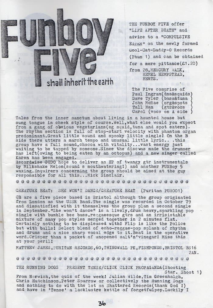 funboy five in Outlet 19
